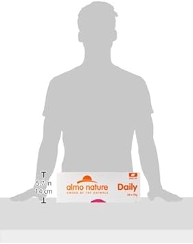 Almo Nature Daily Cat Food With Tuna And Salmon, 70 G, Pack Of 3055378