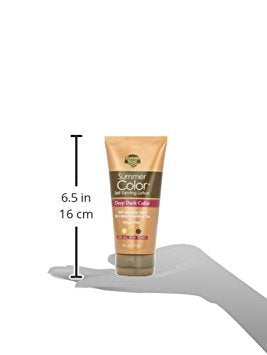 Banana Boat Summer Color Self Tanning Lotion, 6oz | Deep Dark Color for All Skin Tones, Self Tanner Lotion, Gradual Tanning Lotion, Sunless Tanning Lotion, Banana Boat Self Tanner, 6oz (Pack of 3) : Beauty & Personal Care