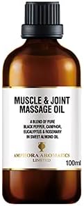 Amphora Aromatics Muscle And Joint Massage Oil 100Ml - Glass
