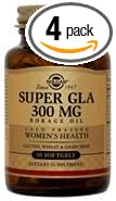 Solgar, Super Gla 300 Mg, 60 Sg. (4 Pack) By Gla 300 Mg. 60 Sgs