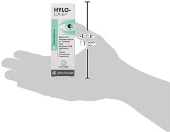 Hylo Care – Preservative Free Lubricating Eyedrops - With Sodium Hyaluronate And Dexpanthenol To Aid Healing Of Eye Surface After Surgery Or Injury - 10Ml
