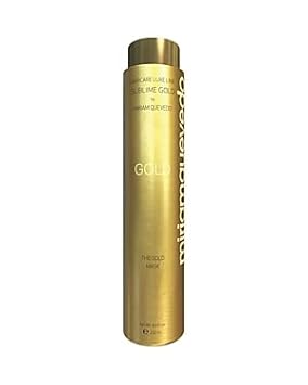 Miriam Quevedo (Miriamquevedo) Mediterraneum Sublime Gold "The Gold Mask" Hair Conditioning With Micronized 24Kt Gold,Caviar,Imperial Orchid,Bio Argan Oil By Miriam Quevedo , 8.5 Fl Oz Made In Spain. : Beauty & Personal Care