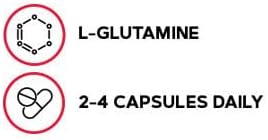 Gnc Pro Performance L-Glutamine, 90 Capsules, Supports Muscle Recovery : Health & Household