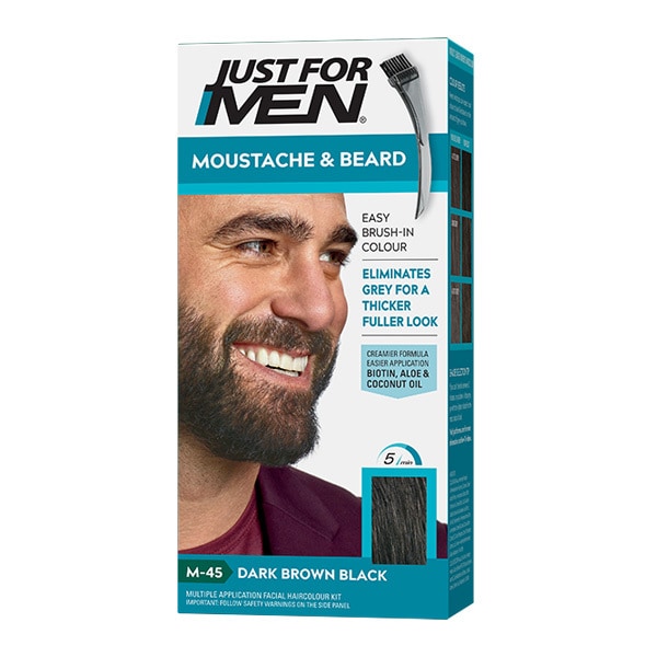 Just For Men Beard Gel Natural Dark Brown-Black