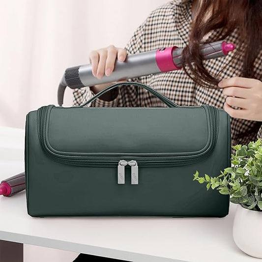 Hot Tools Travel Bag – Hair Tools Travel Organizer Case for Irons, Curling Irons, Hot Air Brushes, Hair Dryers & Accessories (Green)