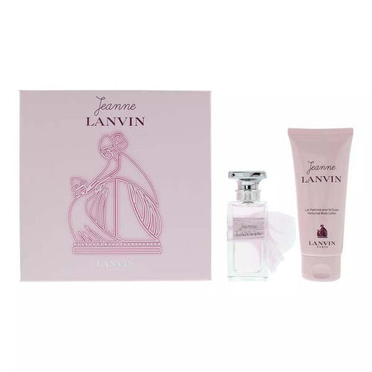 Lanvin Jeanne Gift Set 50Ml Edp + 100Ml Body Lotion