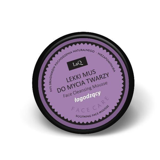Laq Soothing Face Cleansing Mousse - Forget-Me-Not 100Ml