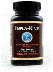 Aidan Products Infla-Kine Supplement, Boswellia Extract, Bcm-95 & Burdock Seed Blend For Joint Mobility Support, 60 Capsules