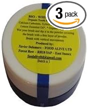 Bio-White Organic Tooth Powder Lemon 35G X 3 (Pack Of 3)