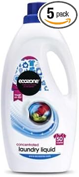 Ecozone Non Bio Laundry Liquid 50 Washes X 5 (Pack Of 5)