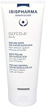 Isispharma Glyco-A Body - Body Cream For Dry Skin - Peeling Cream To Soften, Moisturize And Tone The Skin - Glycolic Acid, Shea Butter And Plant Squalane - Made In France