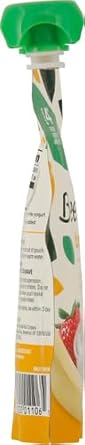 Beech-Nut Breakfast Stage 4 Toddler Food, Yogurt Banana & Strawberry, 3.5 Oz Pouch