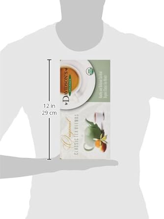 Davidson'S Organics, Assorted Traditional Teas, 100-Count Individually Wrapped Tea Bags