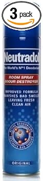 3 X Original Room Spray Odour Destroyer 300Ml - Pack Of 3