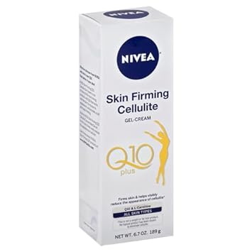 Nivea Skin Firming and Toning Body Gel Cream with Q10, Firming Body Cream, Moisturizing Skin Cream, 6.7 Oz Tube