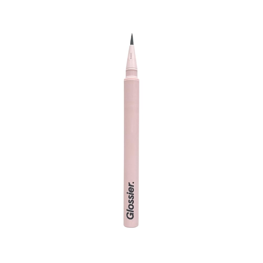 Glossier Pro Tip Brush Point Liquid Eyeliner - Black- .47 Ml / 0.01 Fl Oz : Beauty & Personal Care
