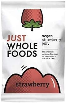 Just Wholefoods Strawberry Jelly Crystals, 85 G