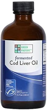 Green Pasture Fermented Cod Liver Oil | 180Ml (Unflavoured)