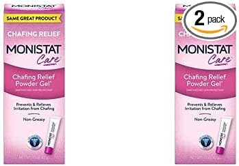 MONISTAT Chafing Relief Powder Gel 1.5 oz (Pack of 2) : Everything Else
