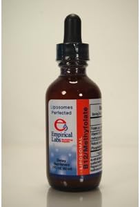 Liposomal Vitamin B-12 With L-5-Mthf Professional Single Dosage Quanities Of Methylfolate Liquid As Methylcobalamin And Natural (Non-Hydrogenated) Phosphatidyl Choline Non Gmo Non Soy, 2 Fl Oz : Health & Household