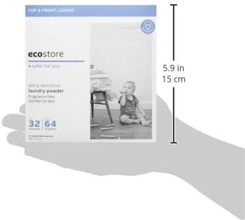 Ecostore Laundry Powder Ultra Sensitive 1Kg : Health & Household