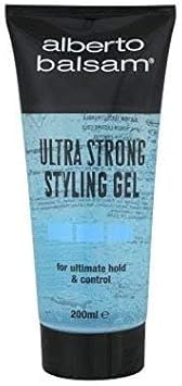 Alberto Balsam Ultra Strong Gel, 200 Ml (Pack Of 4)