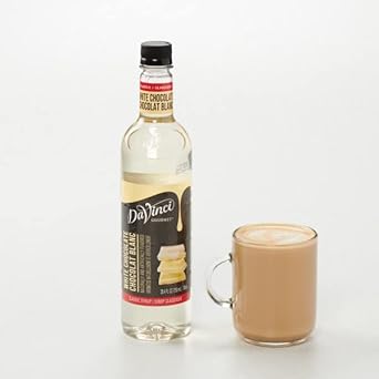 Davinci Gourmet Classic White Chocolate Syrup, 25.4 Fluid Ounce (Pack Of 4)