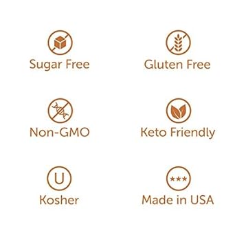 Jordan's Skinny Syrups Sugar Free Coffee Syrup, Toasted Marshmallow Flavor Drink Mix, Zero Calorie Flavoring for Chai Latte, Protein Shake, Food & More, Gluten Free, Keto Friendly, 25.4 Fl Oz, 1 Pack : Grocery & Gourmet Food