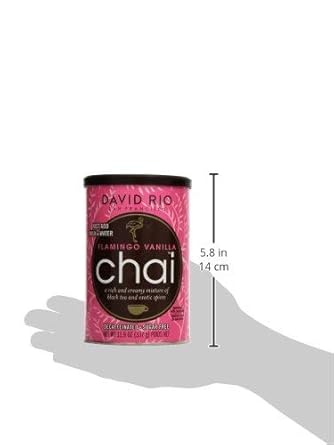 David Rio Chai Mix, Flamingo Vanilla, 11.9 Ounce (Pack Of 1)