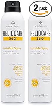 Heliocare Invisible Spray 360 Spf50+ 2X200Ml