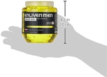 Enliven XL Ultimate Yellow Hair Gel 500 ml, Pack of 1 : Amazon.co.uk: Beauty