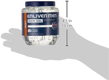 Enliven Xl Wet Look Clear Hair Gel 500 Ml