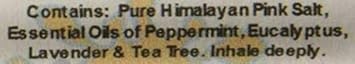 Urban Releaf Neti Salt Air Relief Inhalers! Set Of Two (2) Sinus & Lung, Himalayan & Botanicals! Respiratory Wellness. Healing Aromatherapy. Energizing! Colds, Asthma, Cough, Bronchitis 100% Natural : Health & Household