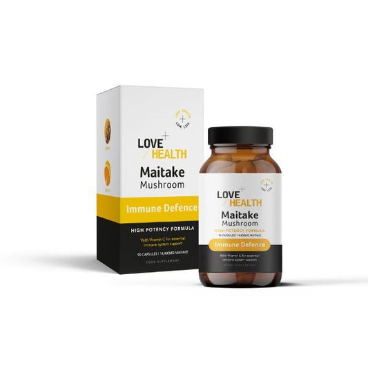 Love Health Immune Defense Maitake Mushroom Capsules, 500Mg