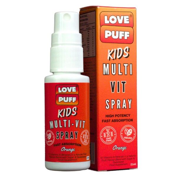 Love Puff Kids Orange Flavour 21Ml