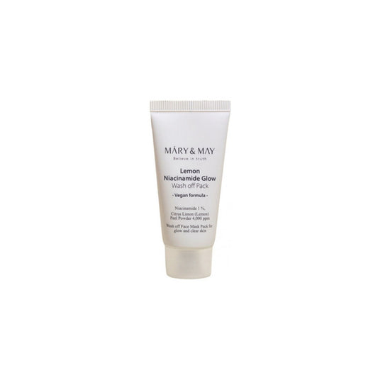 Mary & May Lemon Niacinamide Glow Wash Off Pack 30G