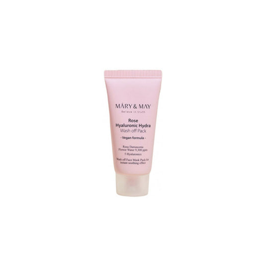 Mary & May Rose Hyaluronic Hydra Wash Off Pack 30G