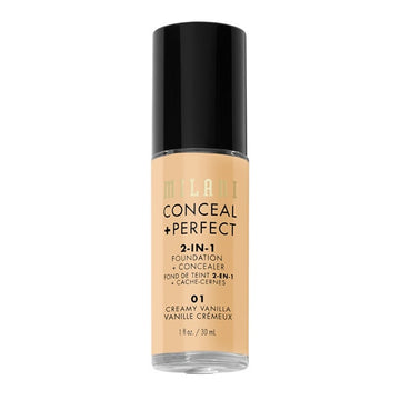 Conceal + Perfect 2 In 1 Foundation 01 Creamy Vanilla 30Ml