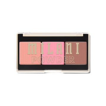 Milani Cheek Kiss Powder Blush Trio 120 Golden Hour Glow