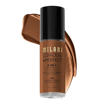 Conceal + Perfect 2 In 1 Foundation 14 Golden Toffee 30Ml