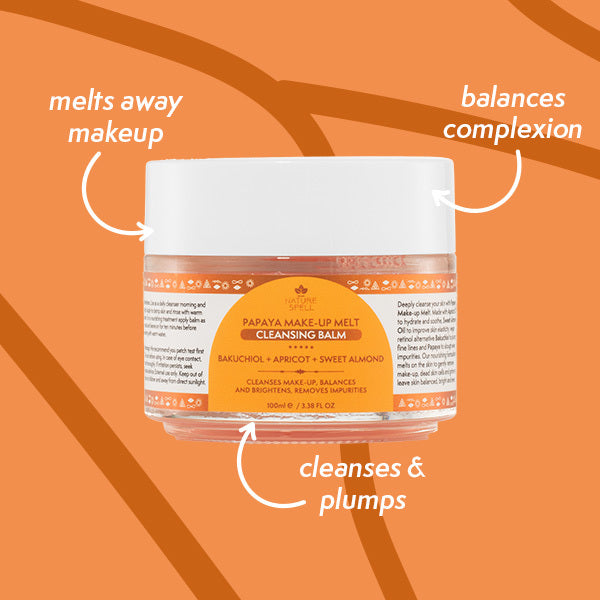 Nature Spell'S Papaya Make-Up Melt Cleansing Balm 100Ml