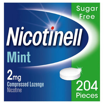 Nicotinell Lozenge Stop Smoking Aid 2 Mg Mint 204 Pieces