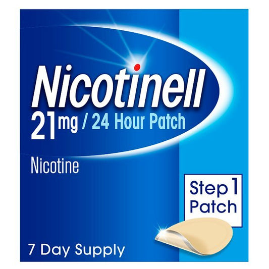 Nicotinell Step 1 Patch 21Mg 7 Day Supply