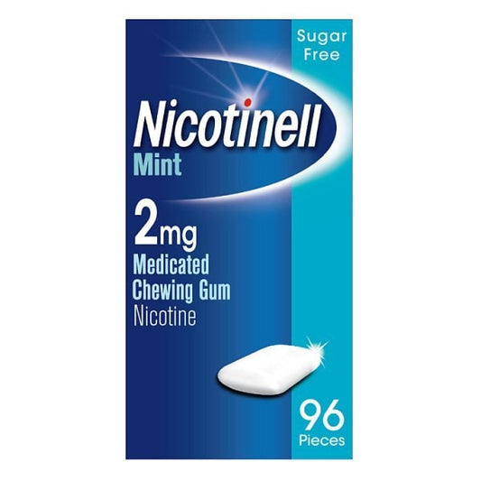 Nicotinell Mint 2Mg Medicated Chewing Gum 96Pcs