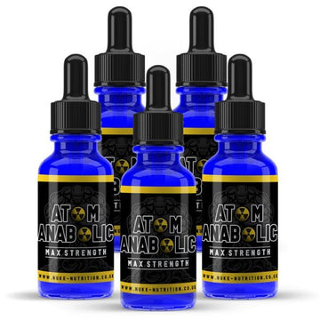Nuke Nutrition Atom Anabolic Liquid Testosteron Booster-X5