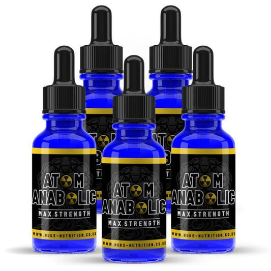 Nuke Nutrition Atom Anabolic Liquid Testosteron Booster-X5