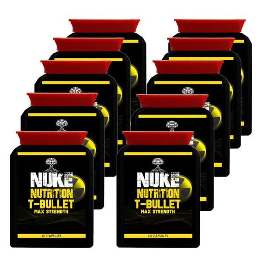 Nuke Nutrition T-Bullet Max Strehgth- 10 Tubs