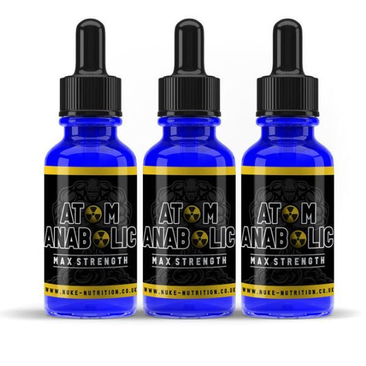 Nuke Nutrition Atom Anabolic Liquid Testosteron Booster-X3