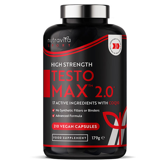 Nutravita Testomax™ 2.0 Supplement For Men - 210 Vegan Caps