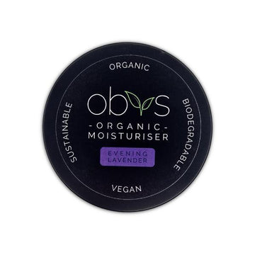 Obvs Skincare Organic Evening Lavender Moisturiser 100Ml